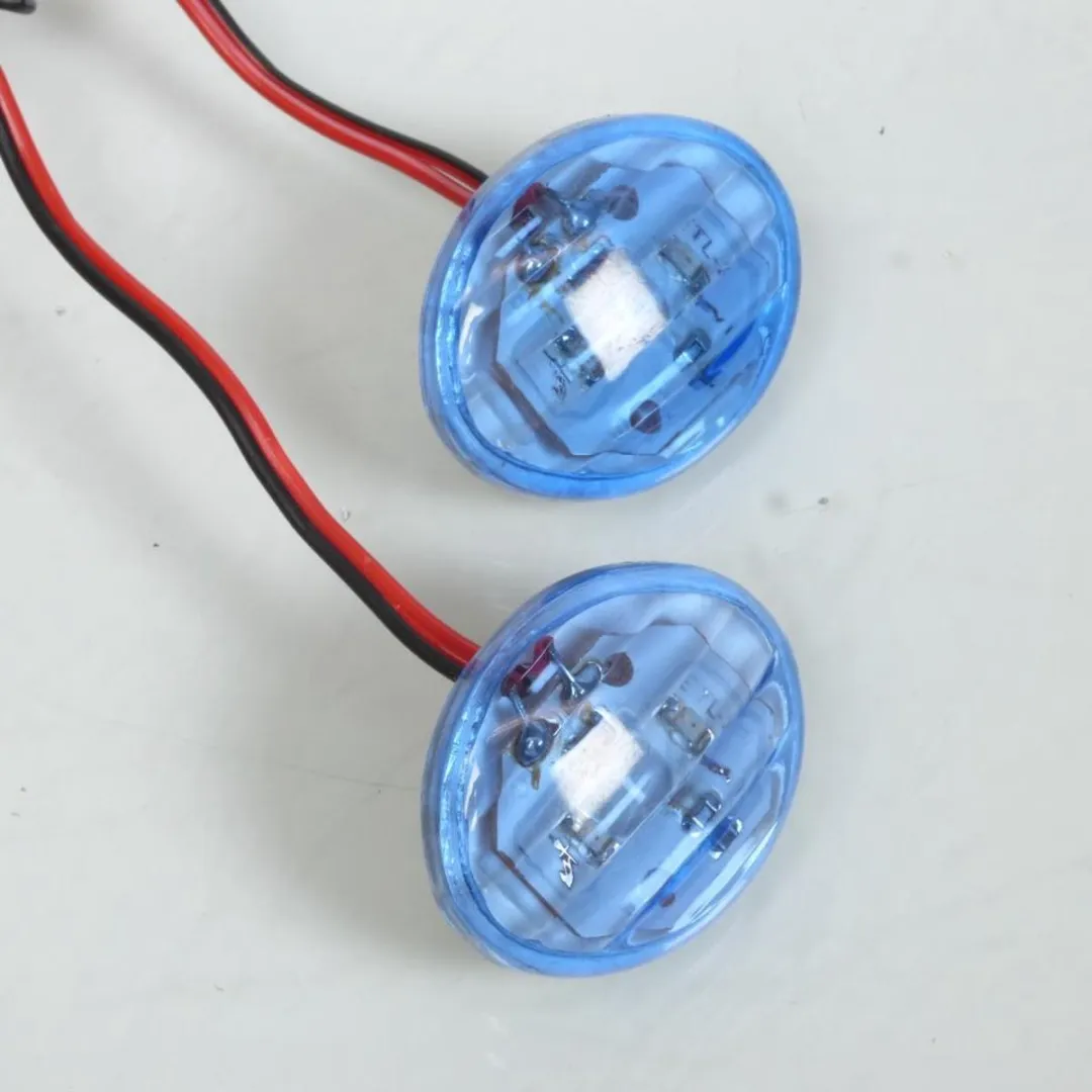 Dolce & Gabbana Mini Clignotant LED Oog van Kat Blauw - Moto/Scooter