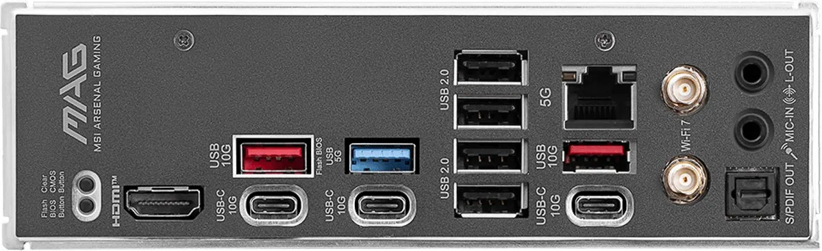 MSI MAG B850 Tomahawk Max WiFi Moederbord - ATX - AM5