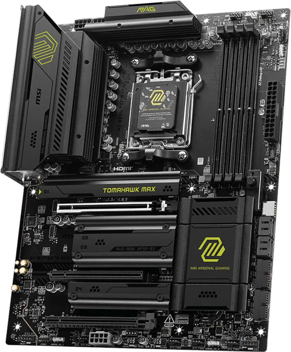 MSI MAG B850 Tomahawk Max WiFi Moederbord - ATX - AM5