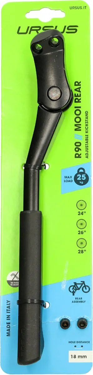 Ursus Enkele Standaard Fiets - Zwart - Aluminium 26/28"