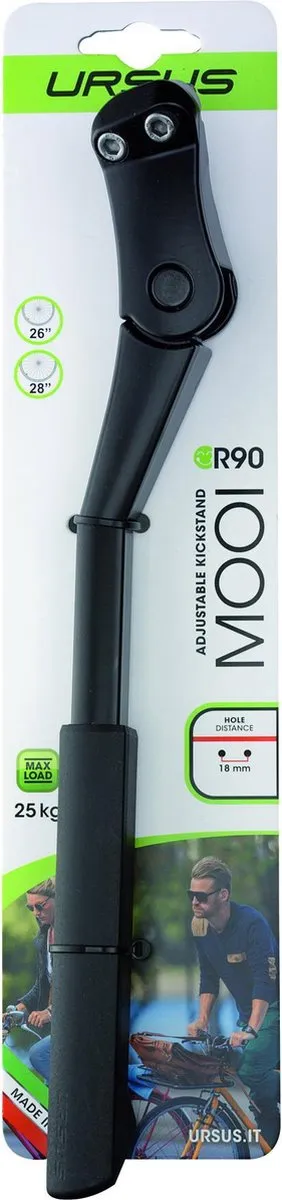 Ursus Enkele Standaard Fiets - Zwart - Aluminium 26/28"