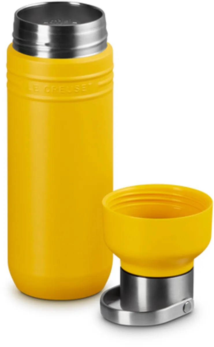 Le Creuset Drinkfles On The Go 0,5L - Geel
