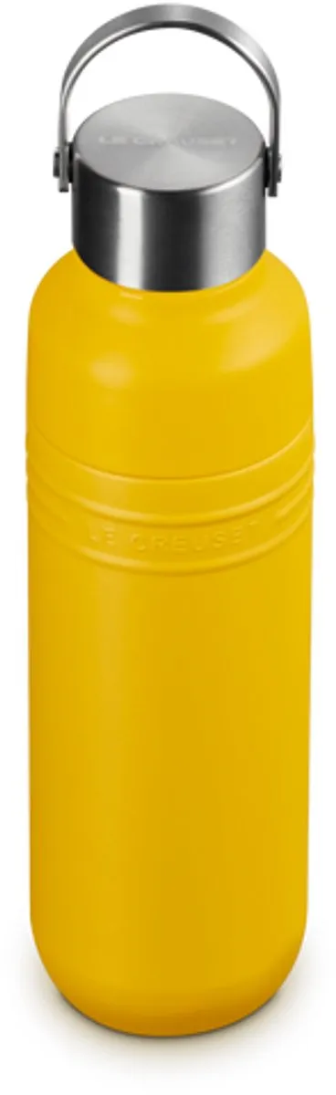 Le Creuset Drinkfles On The Go 0,5L - Geel