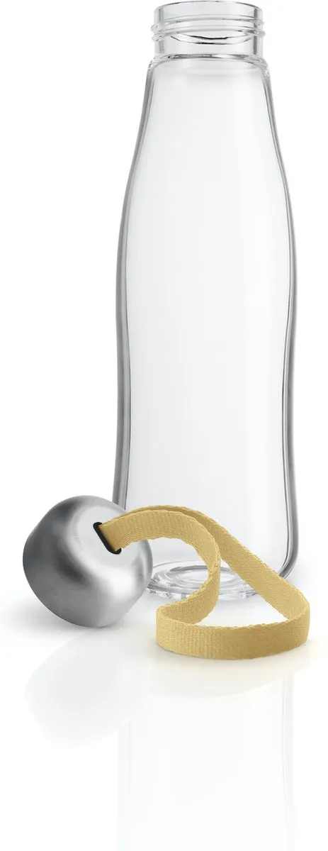 Eva Solo - Drinkfles 500 ml Glas - Borosilicaatglas - Geel
