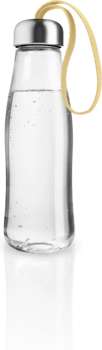 Eva Solo - Drinkfles 500 ml Glas - Borosilicaatglas - Geel