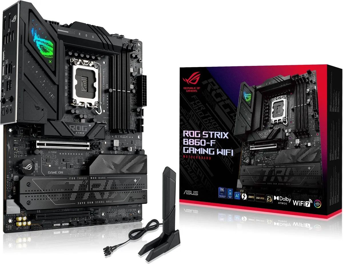 ASUS ROG Strix B860-F GAMING WIFI Moederbord - ATX - Intel B860