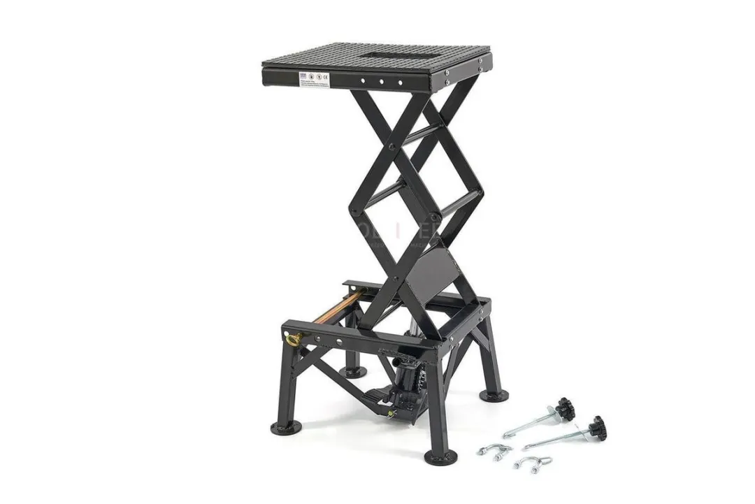 HBM 50 Motorheftafel - 135 kg - Zwart