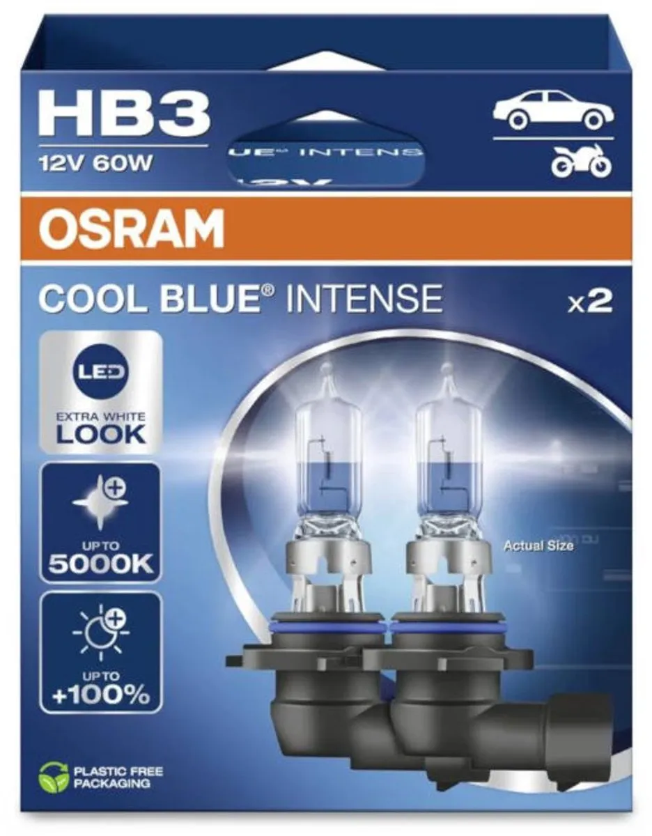 Osram Cool Blue Intense HB3 9005CBN-2HB Set - 2 Stuks