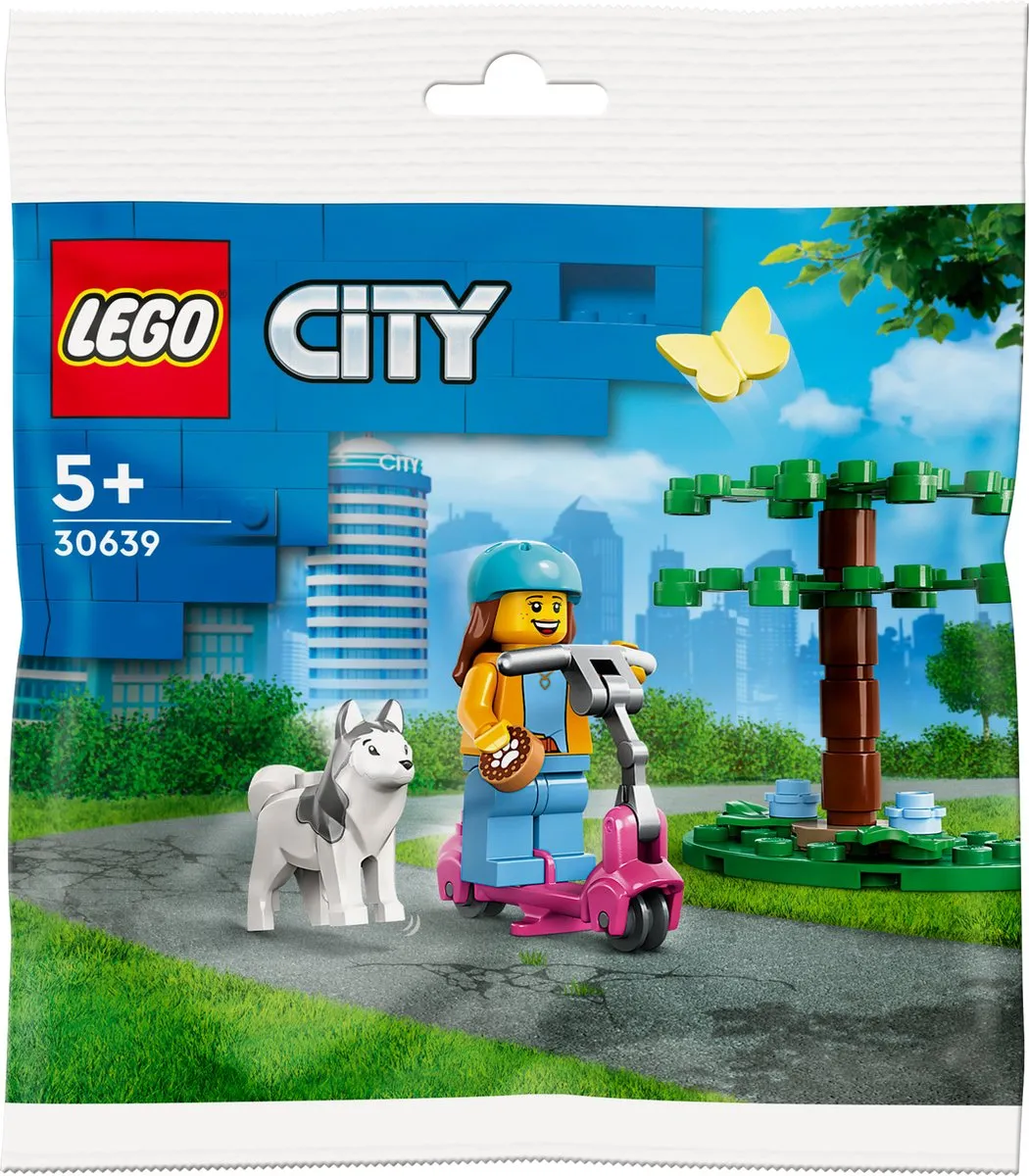 LEGO City Hondenpark en Scooter 30639