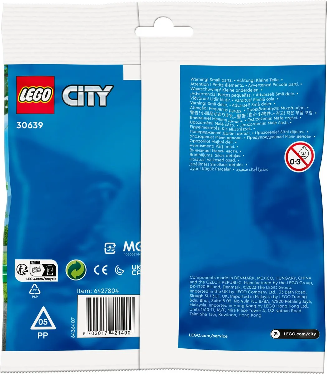 LEGO City Hondenpark en Scooter 30639 - 36 Stukken