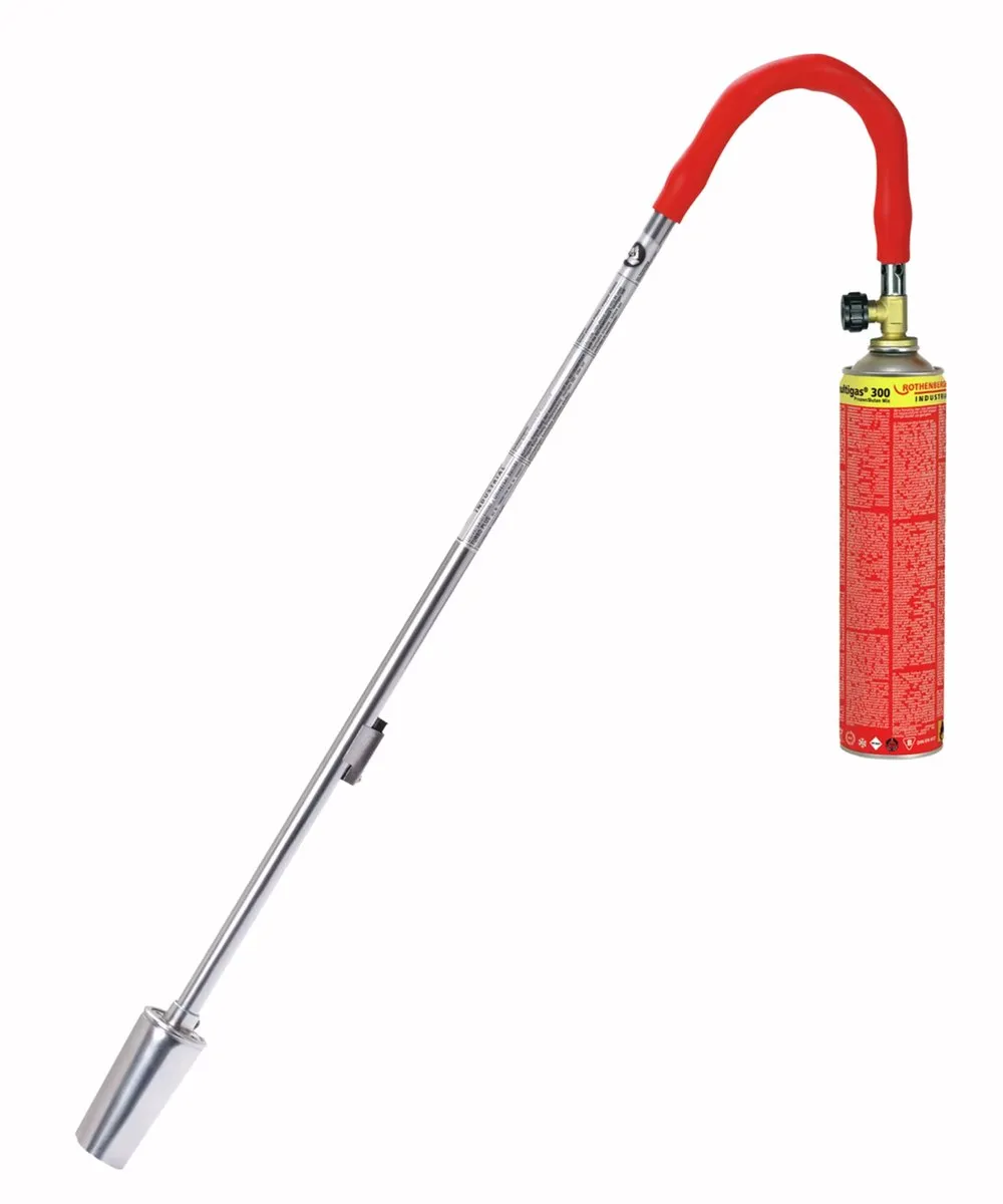 Rothenberger Multigas 300 2x600ml - Propaan/Butaan - Rood/Gele cilinder
