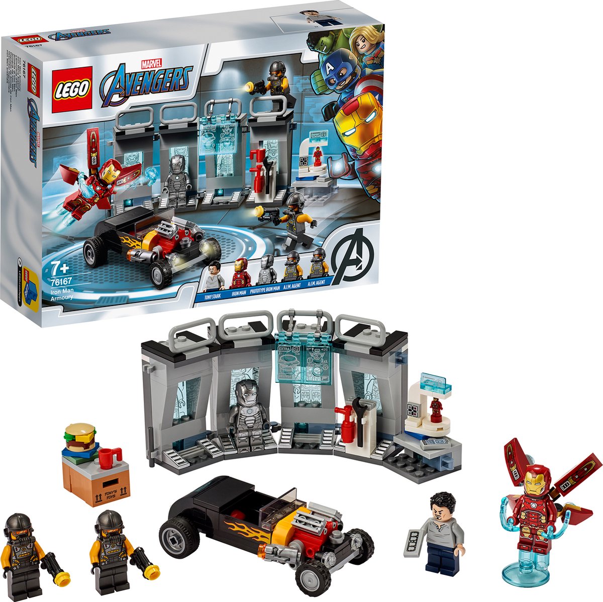 LEGO Marvel Avengers Iron Man Wapenkamer - 76167