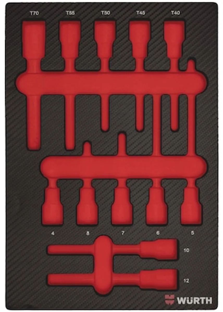 Würth Systeeminlay 4.4.1 TX Dopsleutel 1/2" - 1 Stuk