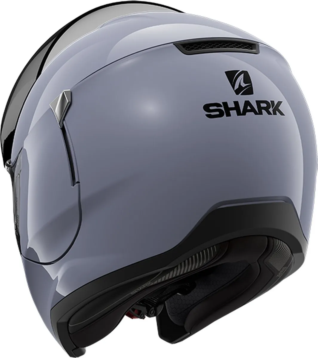 Shark EVOJET BLANK Motorhelm - Maat XS - Zilver - afbeelding 6 van 6