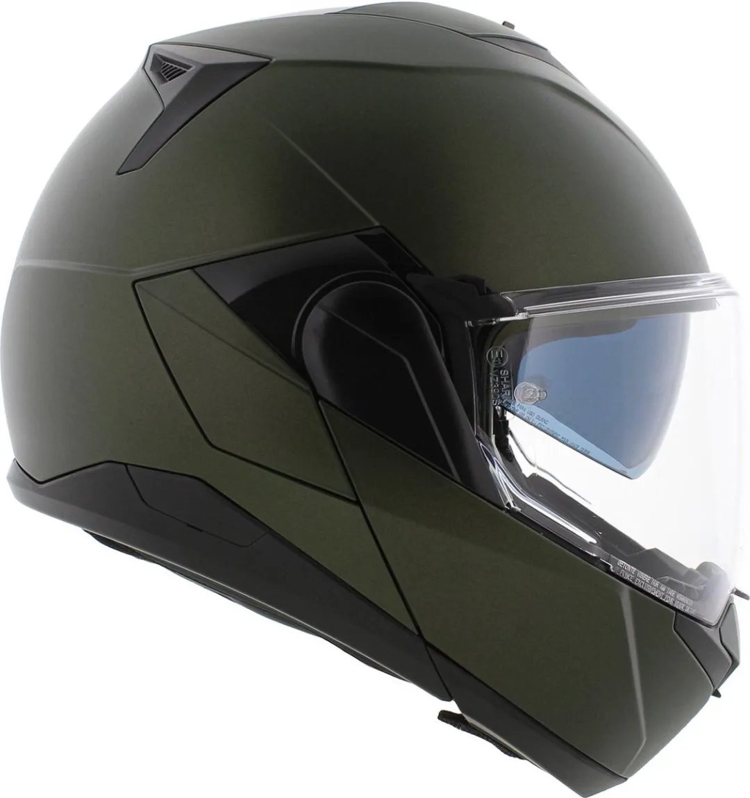 Shark Oxo Helm Solid Mat Groen XXL - afbeelding 6 van 6