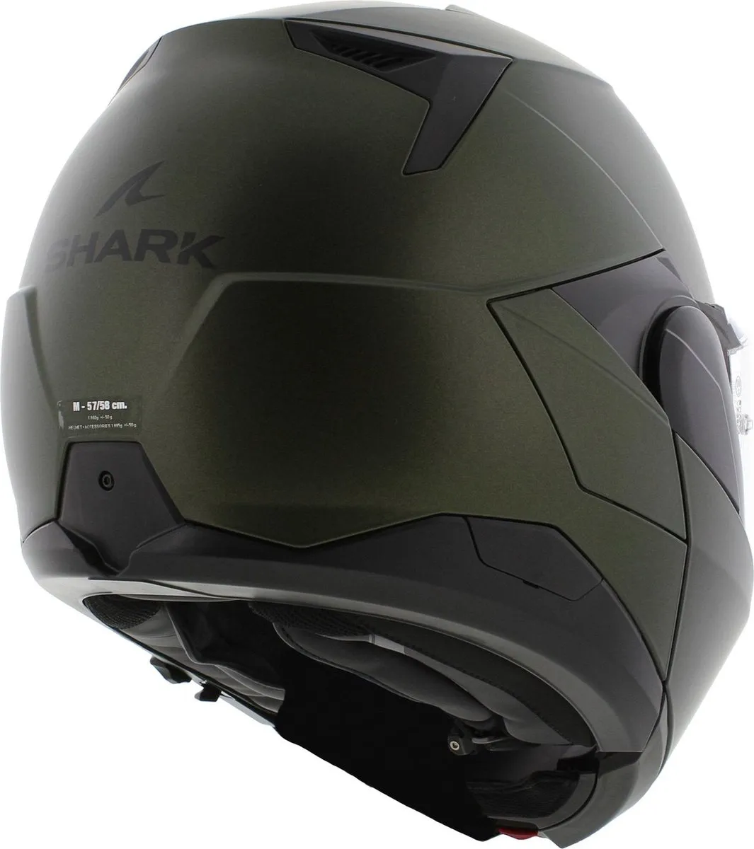 Shark Oxo Helm Solid Mat Groen XXL