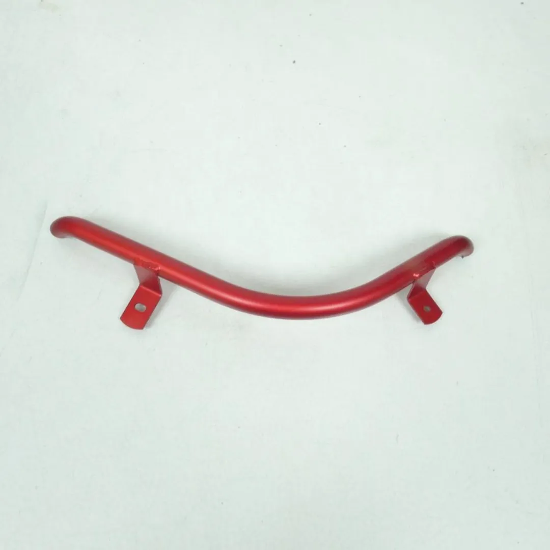 Peugeot 50 Metal X Tube Protection Bas Caisse - Rood
