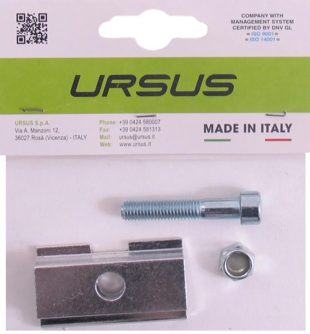 Ursus Adapterplaat Gazelle Stadsfiets 28" - Zilver