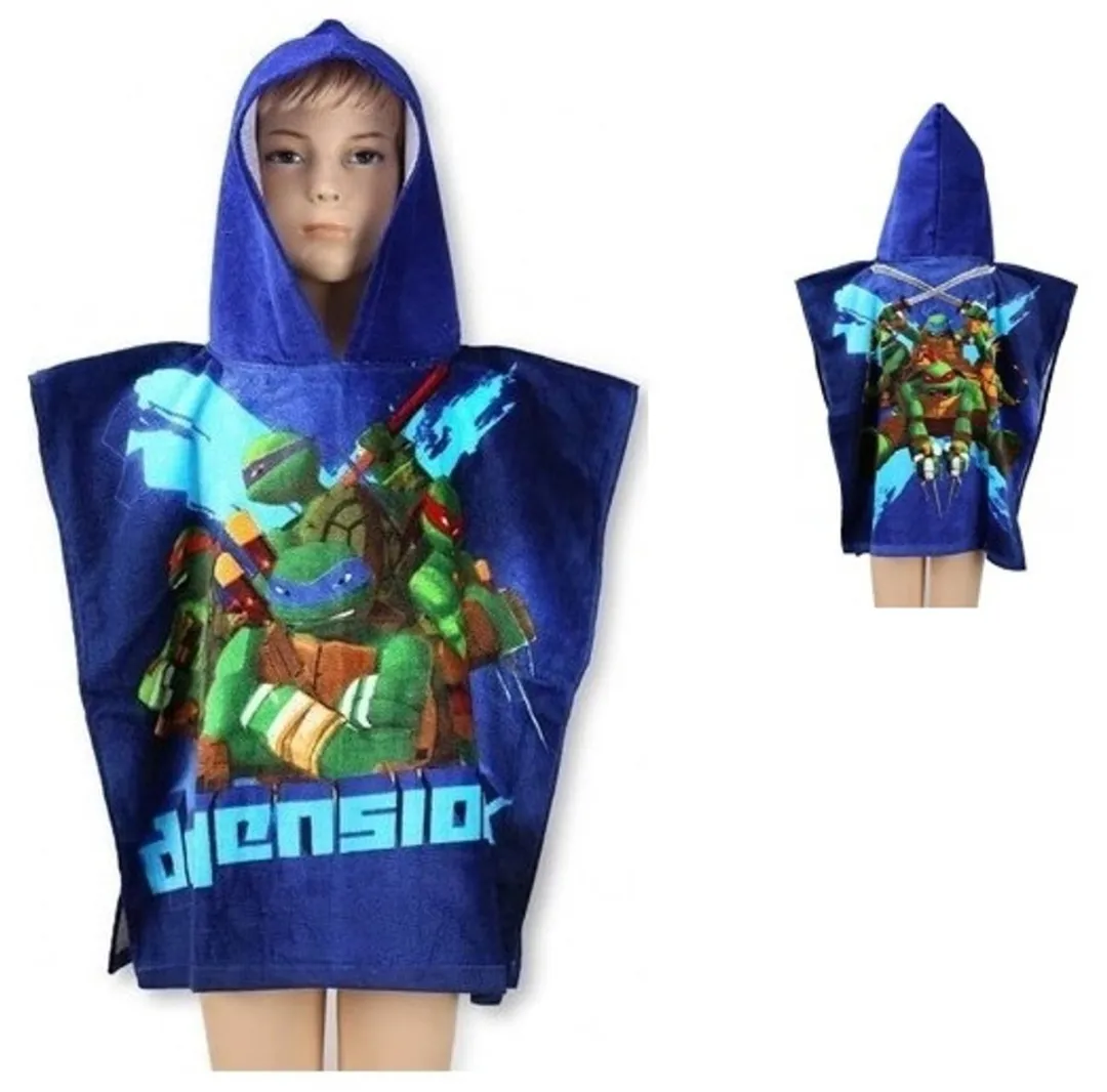 Disney Ninja Turtles Poncho