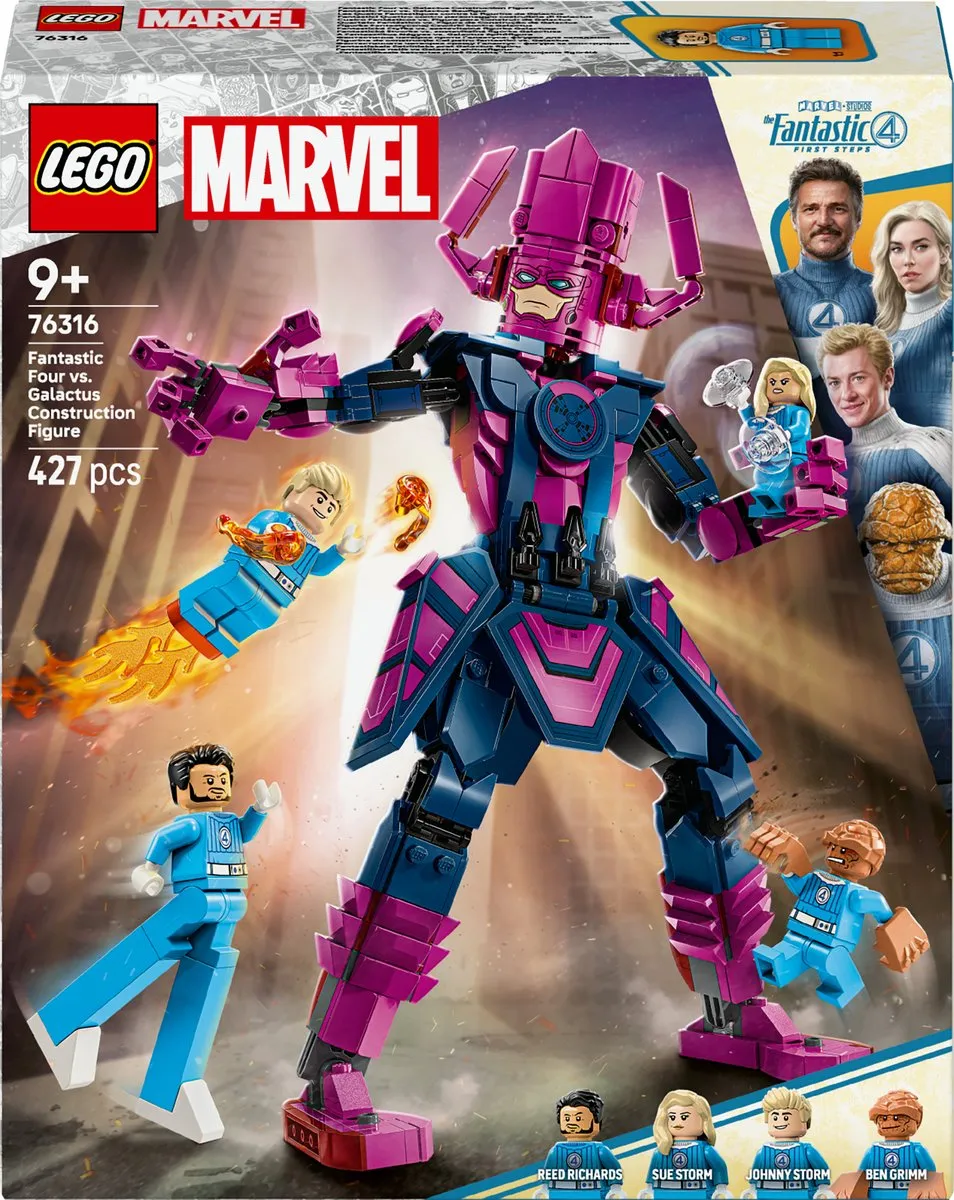 LEGO Marvel Fantastic Four vs. Galactus 76316 - 2 Stukken - Meerkleurig