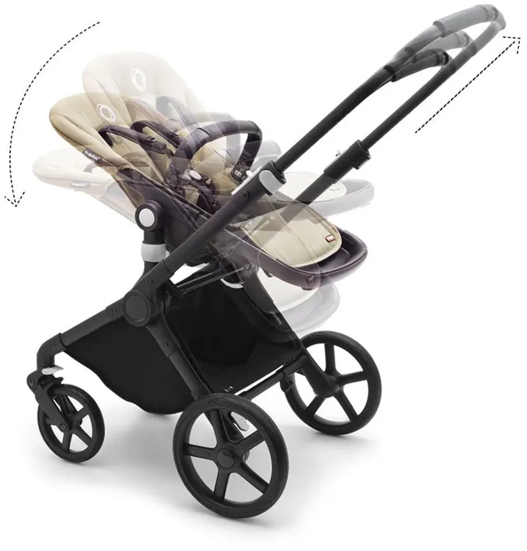 Bugaboo Fox Cub Kinderwagen - All-terrain Wieg & Stoel - Desert Beige