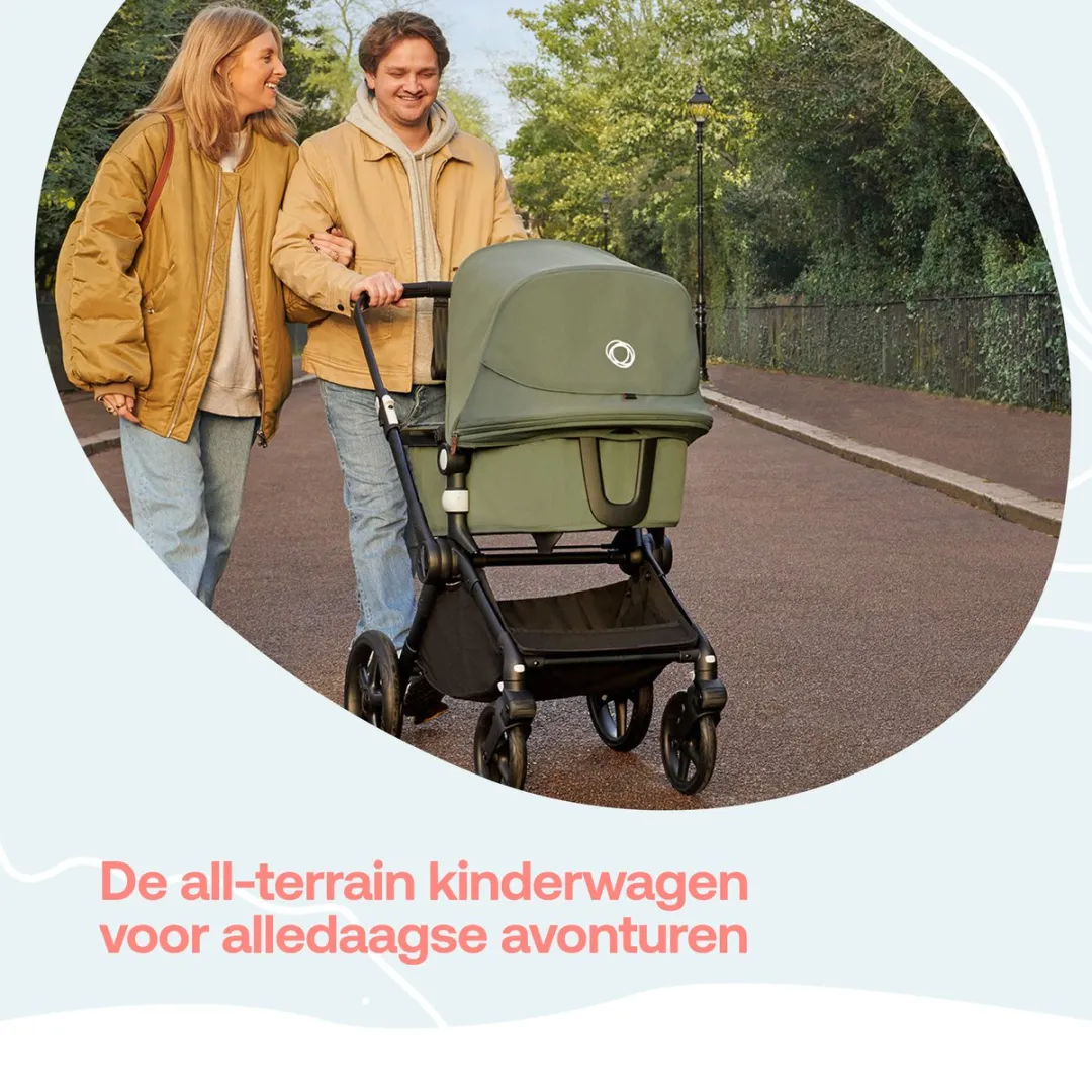 Bugaboo Fox Cub Kinderwagen - All-terrain Wieg & Stoel - Desert Beige