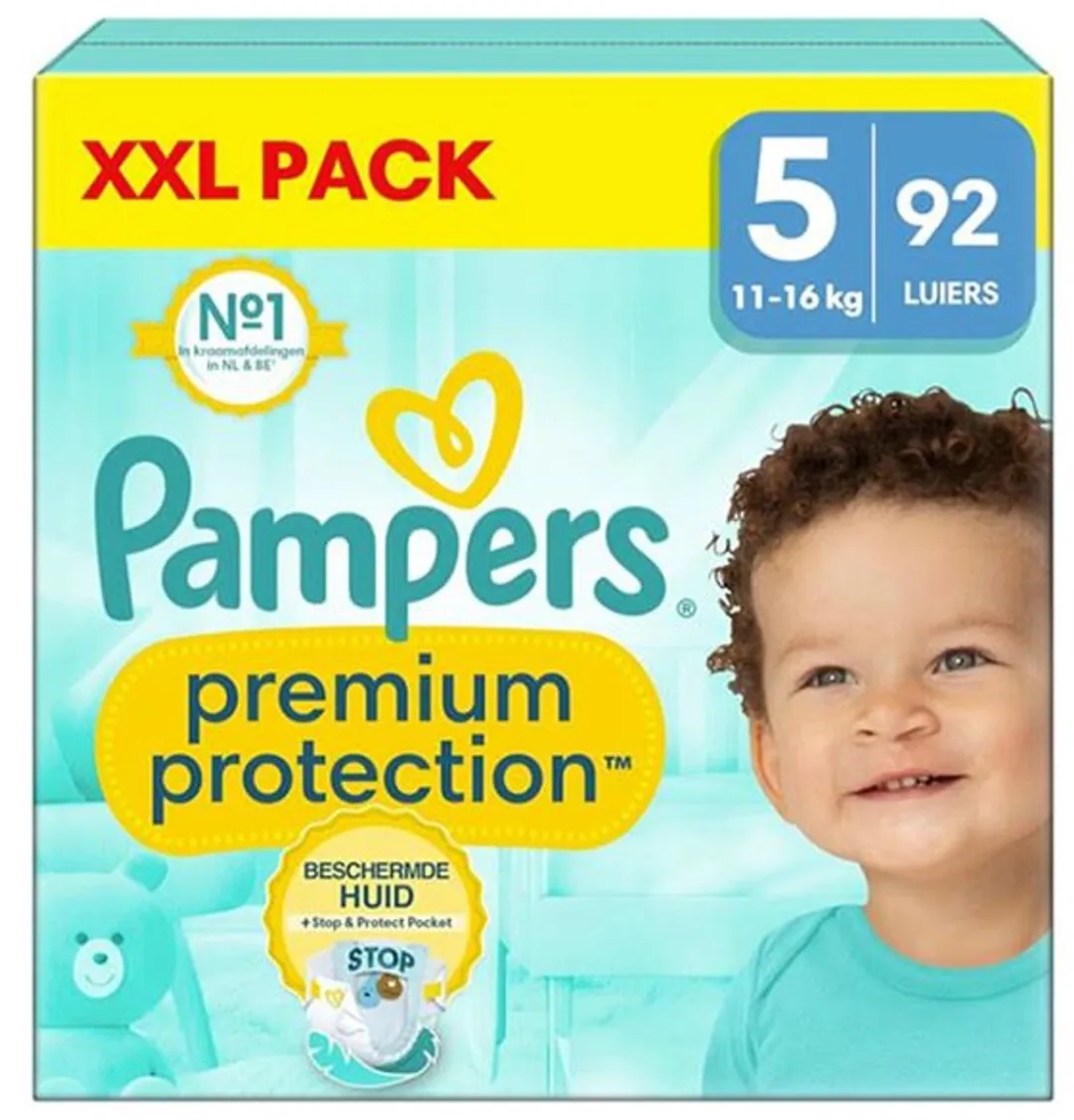 Pampers Premium Protection Luiers Maat 5 - 92 Stuks