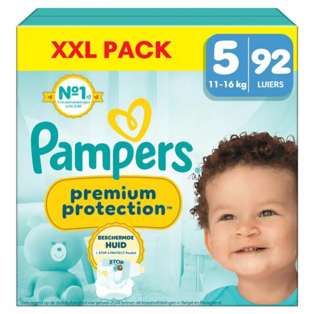 Pampers Premium Protection Luiers Maat 5 - 92 Stuks