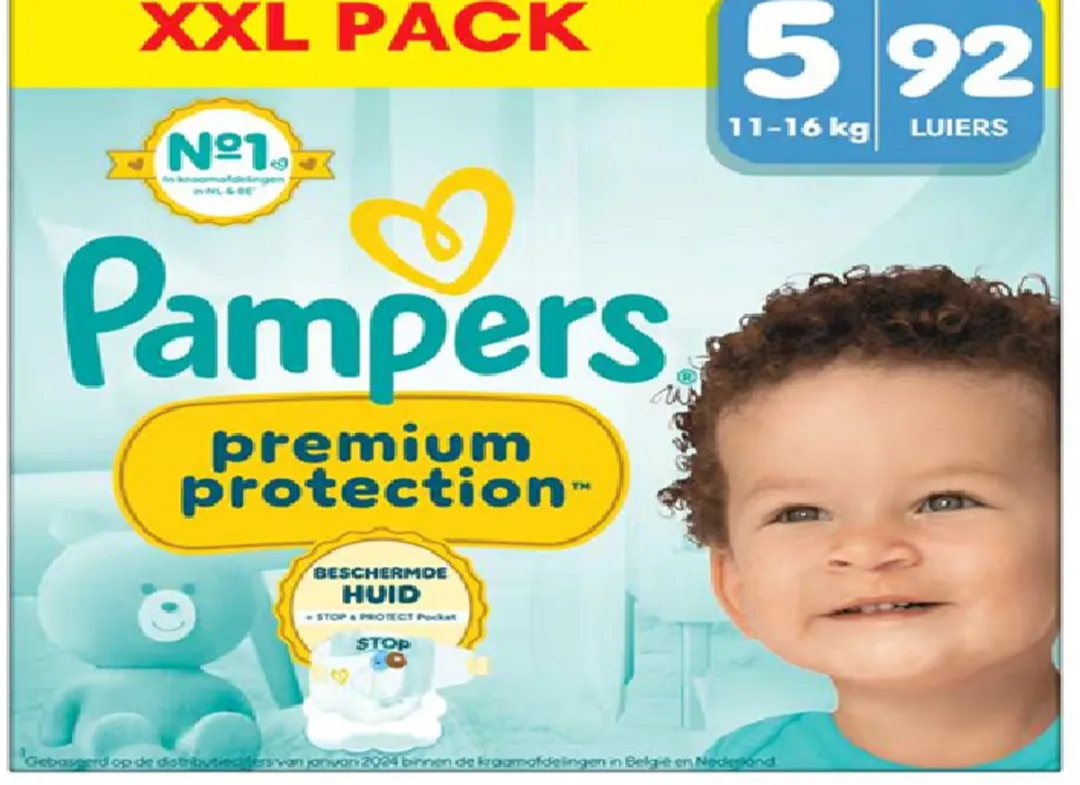 Pampers Premium Protection Luiers Maat 5 - 92 Stuks