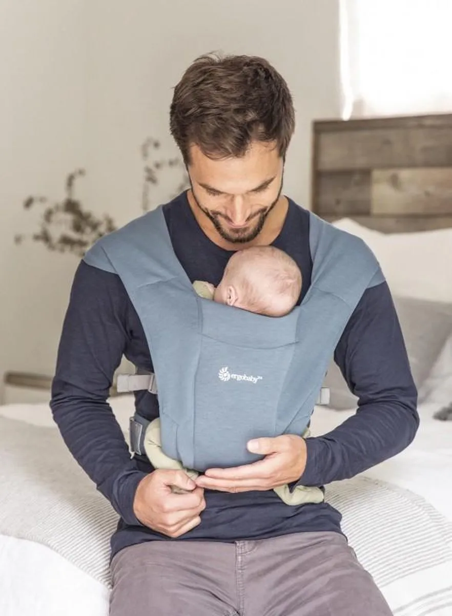Ergobaby Embrace Draagzak - Oxford Blue