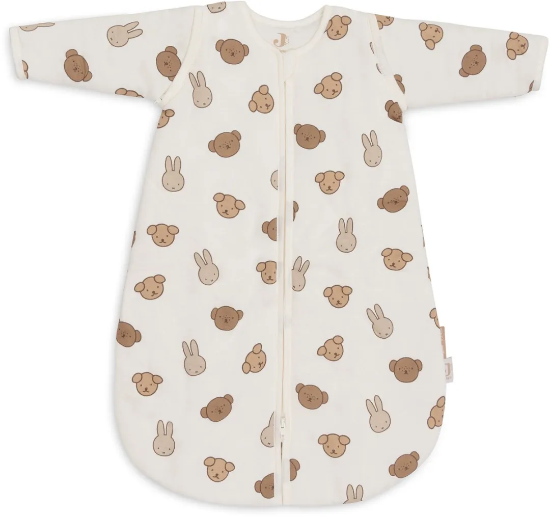 Jollein Slaapzak Baby Rond 60cm Miffy and Friends - Afritsbare mouw