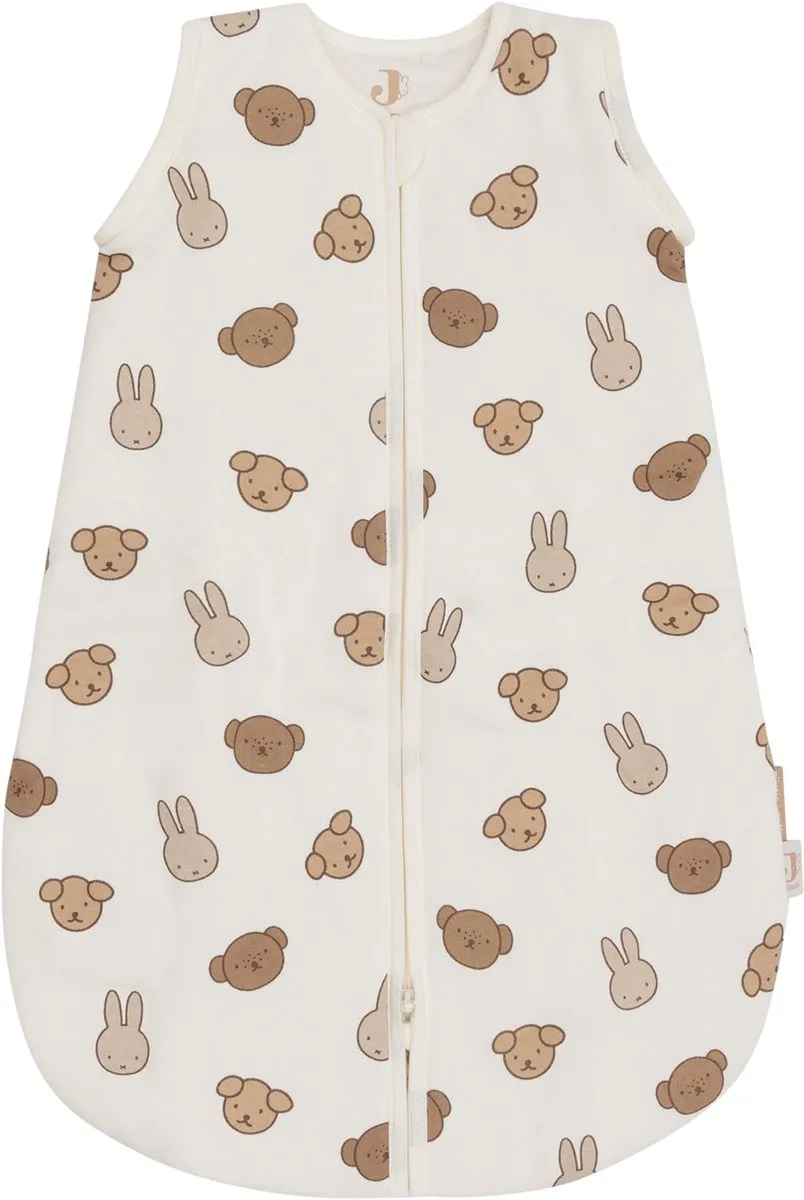 Jollein Slaapzak Baby Rond 60cm Miffy and Friends - Afritsbare mouw