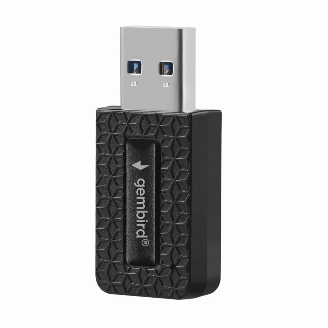 Gembird Dual-Band AC1300 USB Wi-Fi Adapter - Zwart - afbeelding 6 van 6