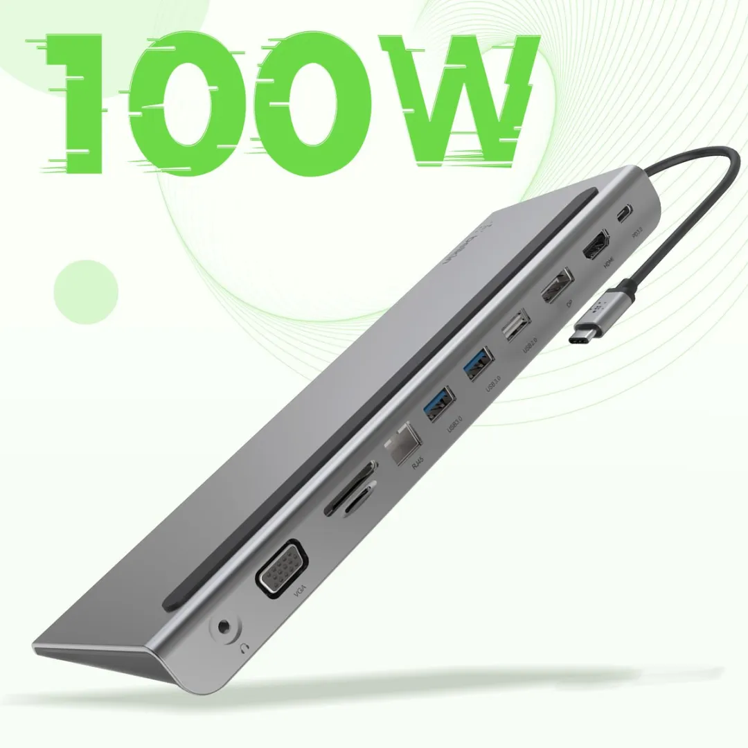Belkin INC004BTSGY USB-C Docking Station 11-in-1 - Grijs