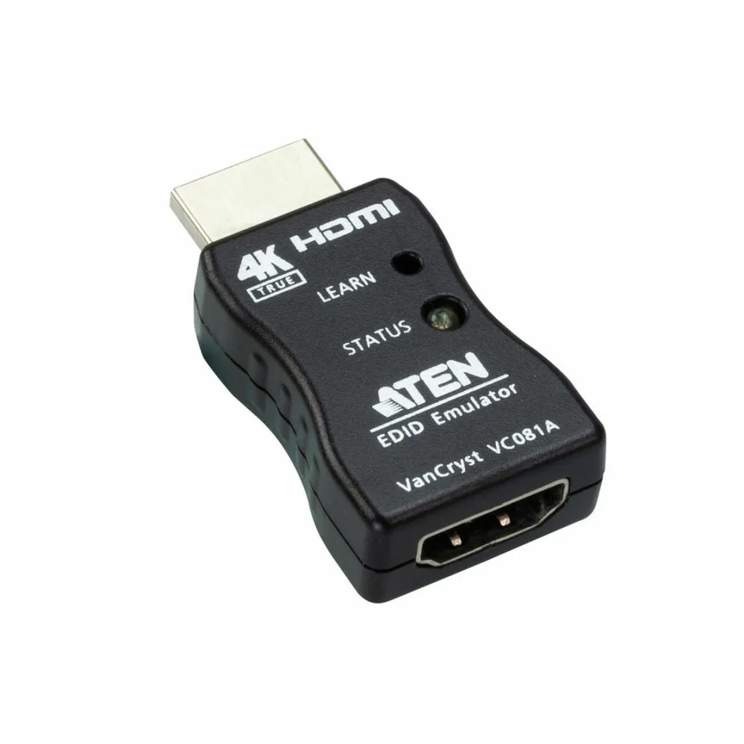 Aten VC081A EDID Emulator - True 4K - Zwart