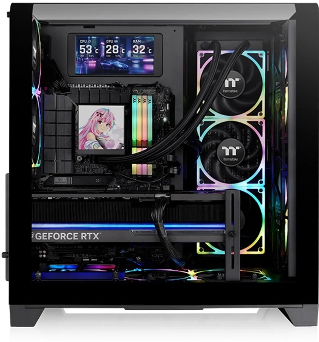 Thermaltake View 390 Air Midi Tower - Zwart