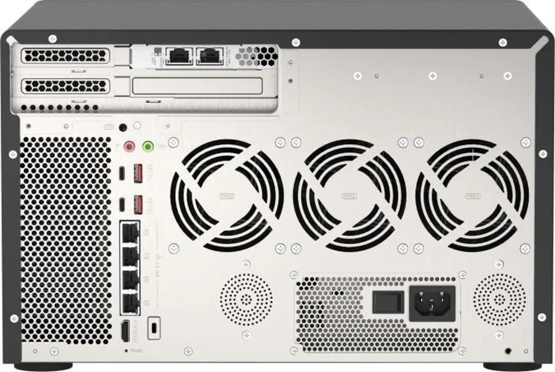 QNAP TVS-H1288X-W1250 NAS - 12 Sloten - 6 Kernen - Zwart