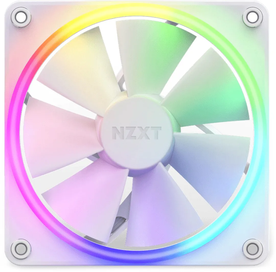 NZXT F120 RGB Duo RF-D12TF-W1 - 3x 120mm Wit