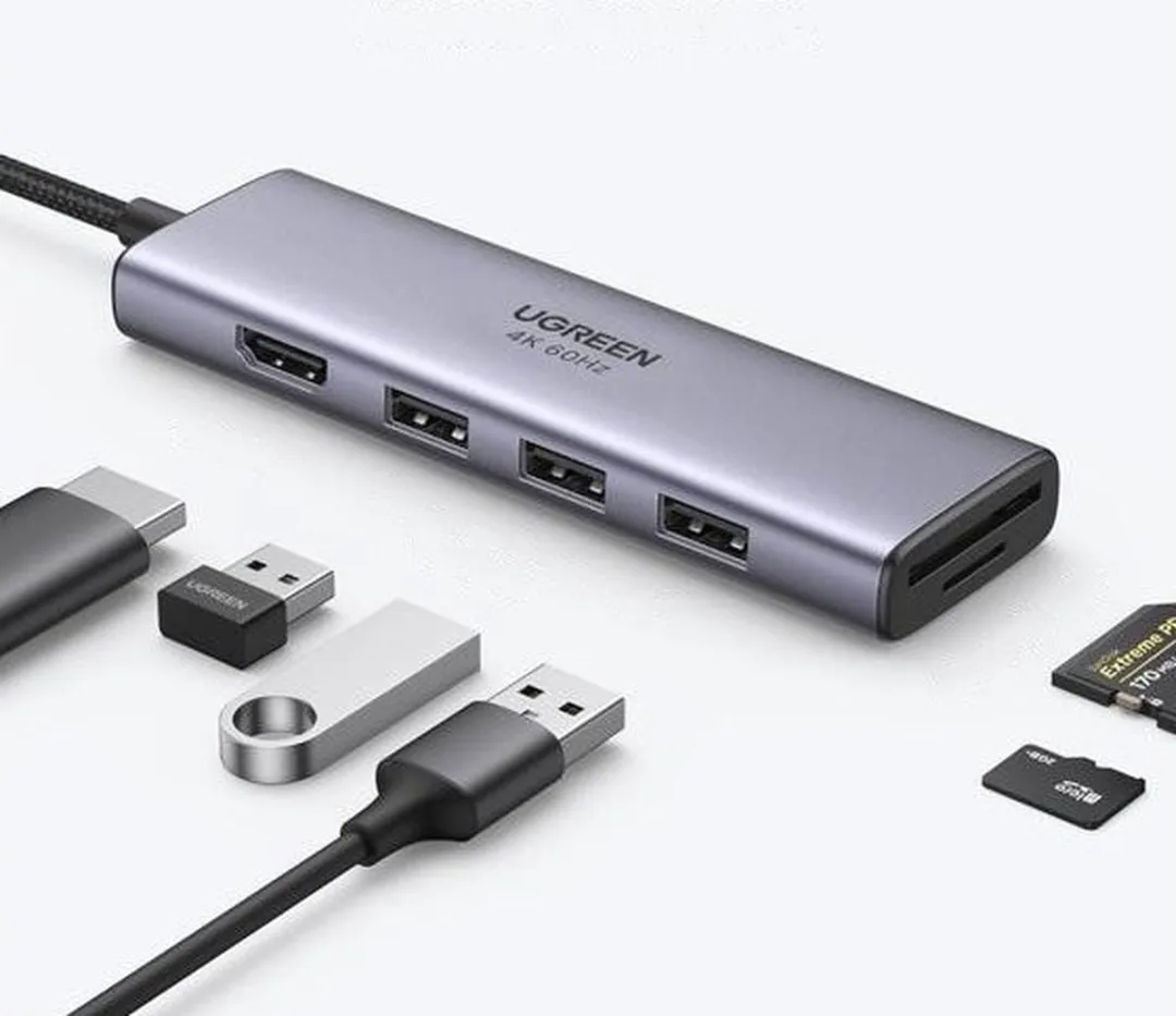 Ugreen 6-in-1 USB-C Hub CM511