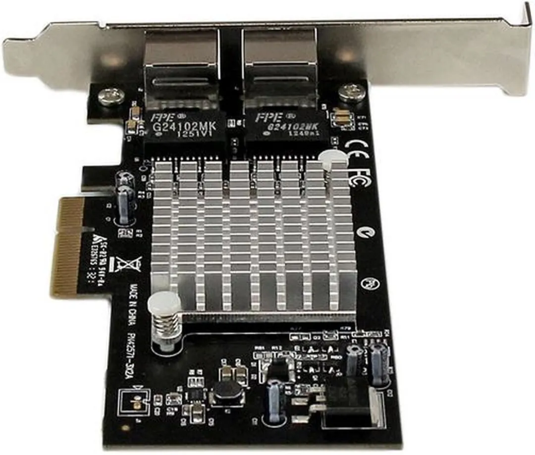 Startech ST2000SPEXI 2-Poorts PCIe Gigabit Netwerkkaart - afbeelding 4 van 6