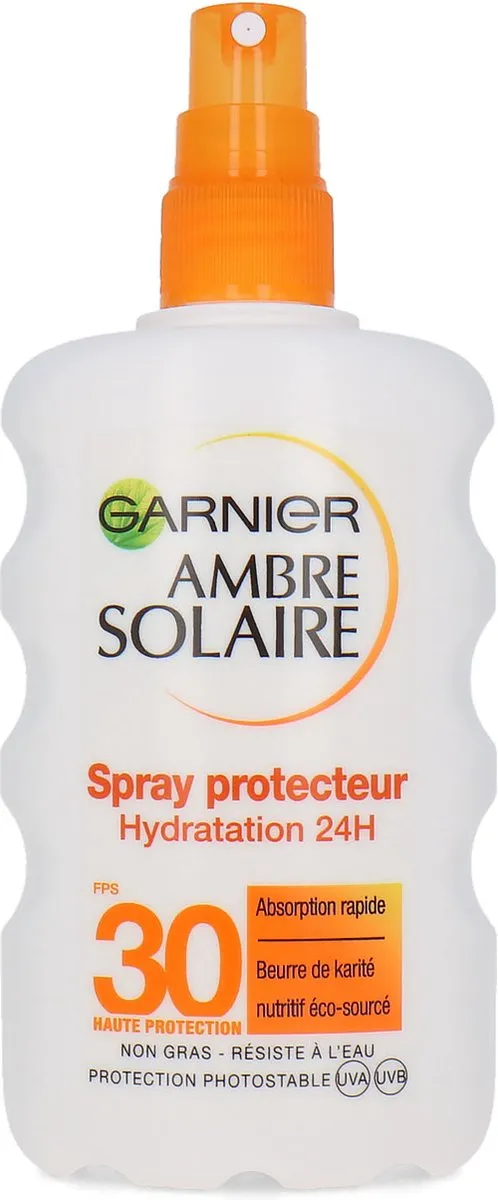 Garnier Ambre Solaire Hydratatie Zonnebrandspray SPF 30 200ml
