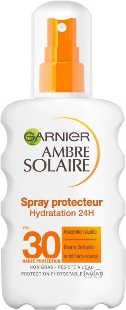Garnier Ambre Solaire Hydratatie Zonnebrandspray SPF 30 200ml - afbeelding 5 van 5