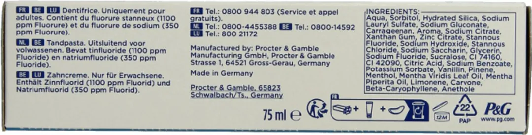 Oral-B Pro-Expert Intense Reiniging Tandpasta 75ml