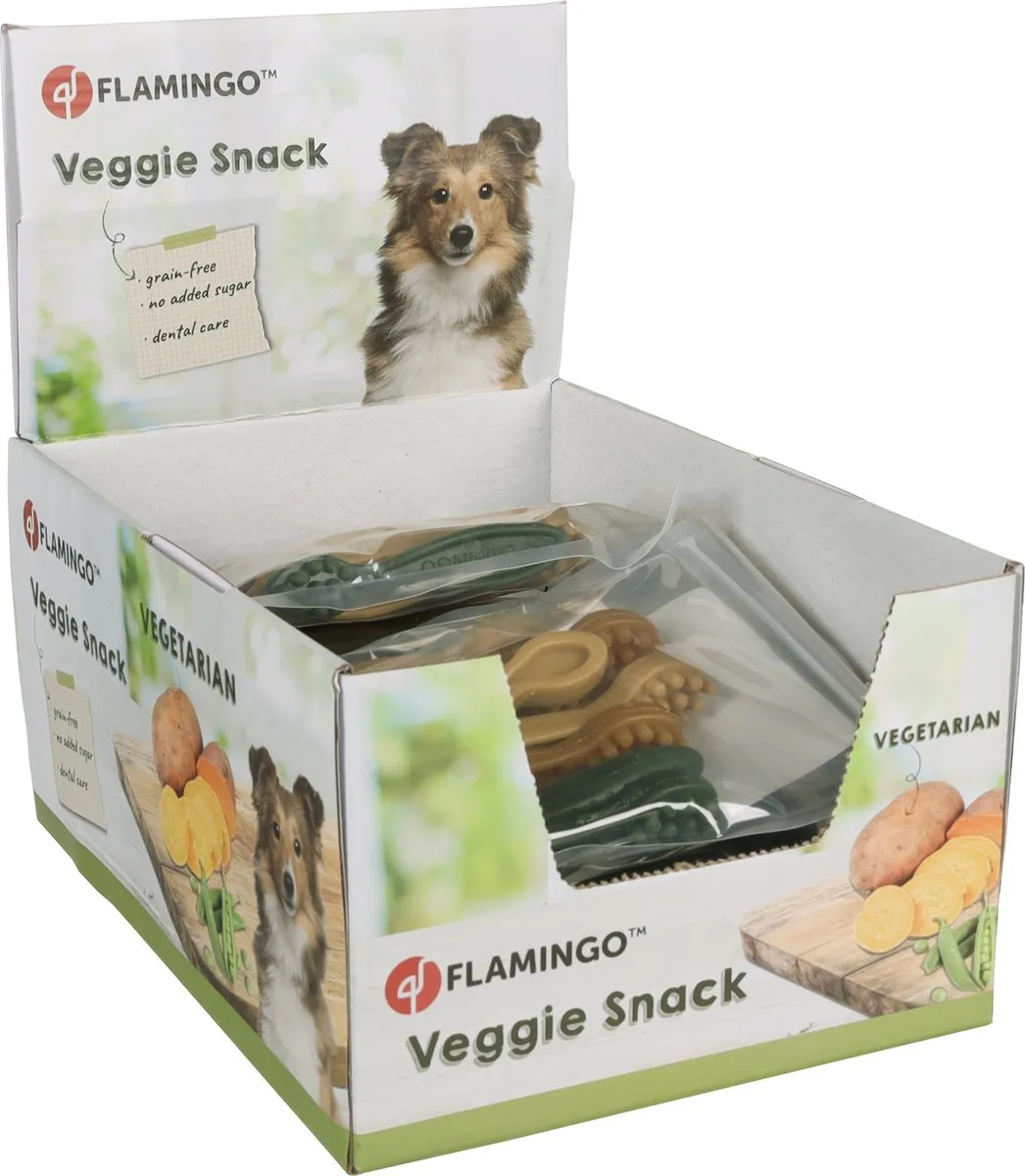 Flamingo Veggie Tandenborstel Mix - 8 Stuks