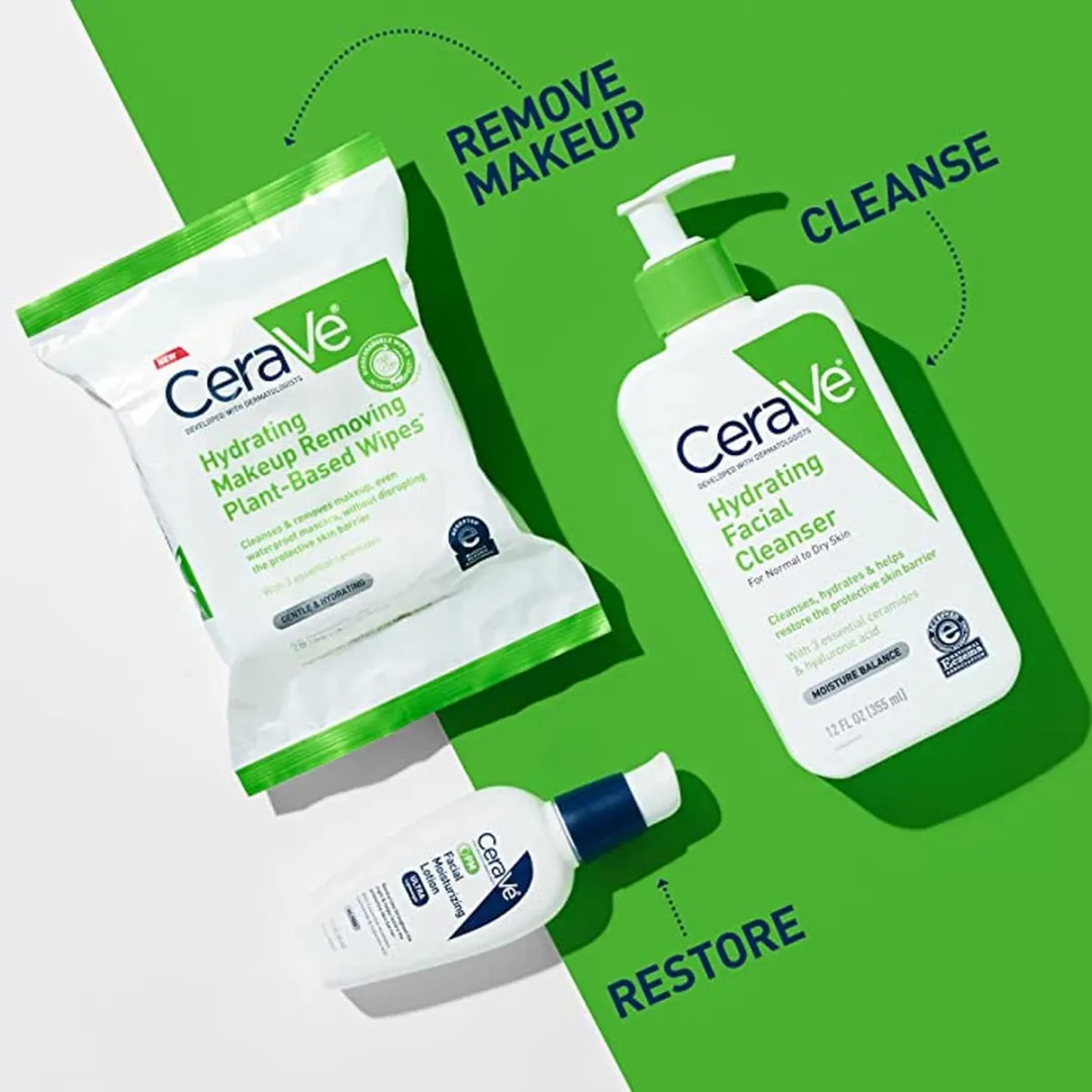 CeraVe Hydraterende Make-up Wipes 2ml
