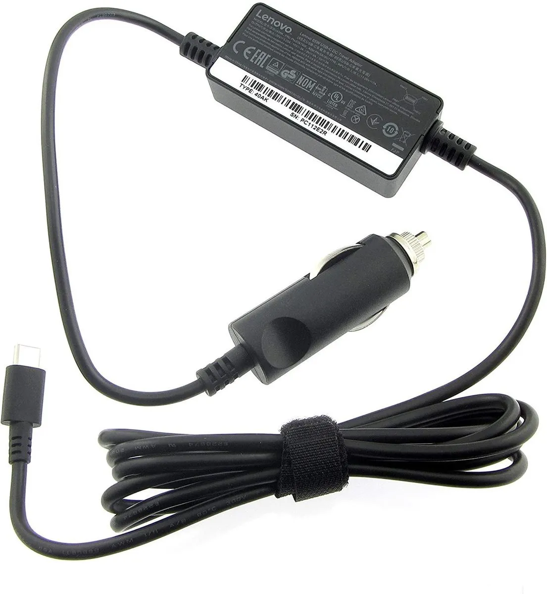 Lenovo 40AK0065WW USB-C Netzteil 65W - Zwart