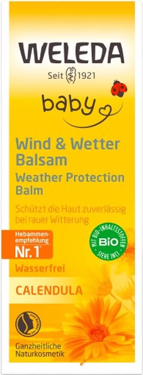Weleda Baby Weer en Windbalsem Calendula 30ml