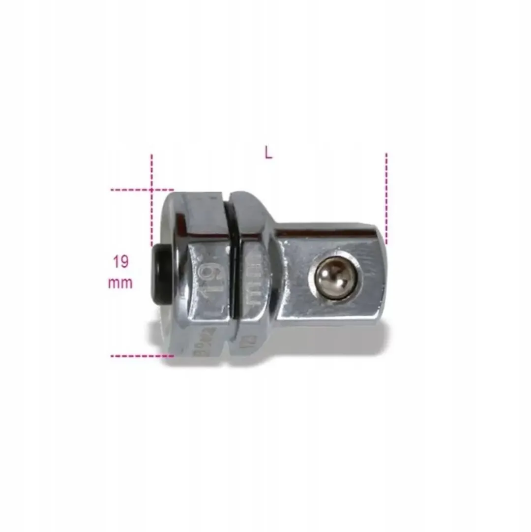 Beta 1/4" Adapter 10mm - 1 Stuk