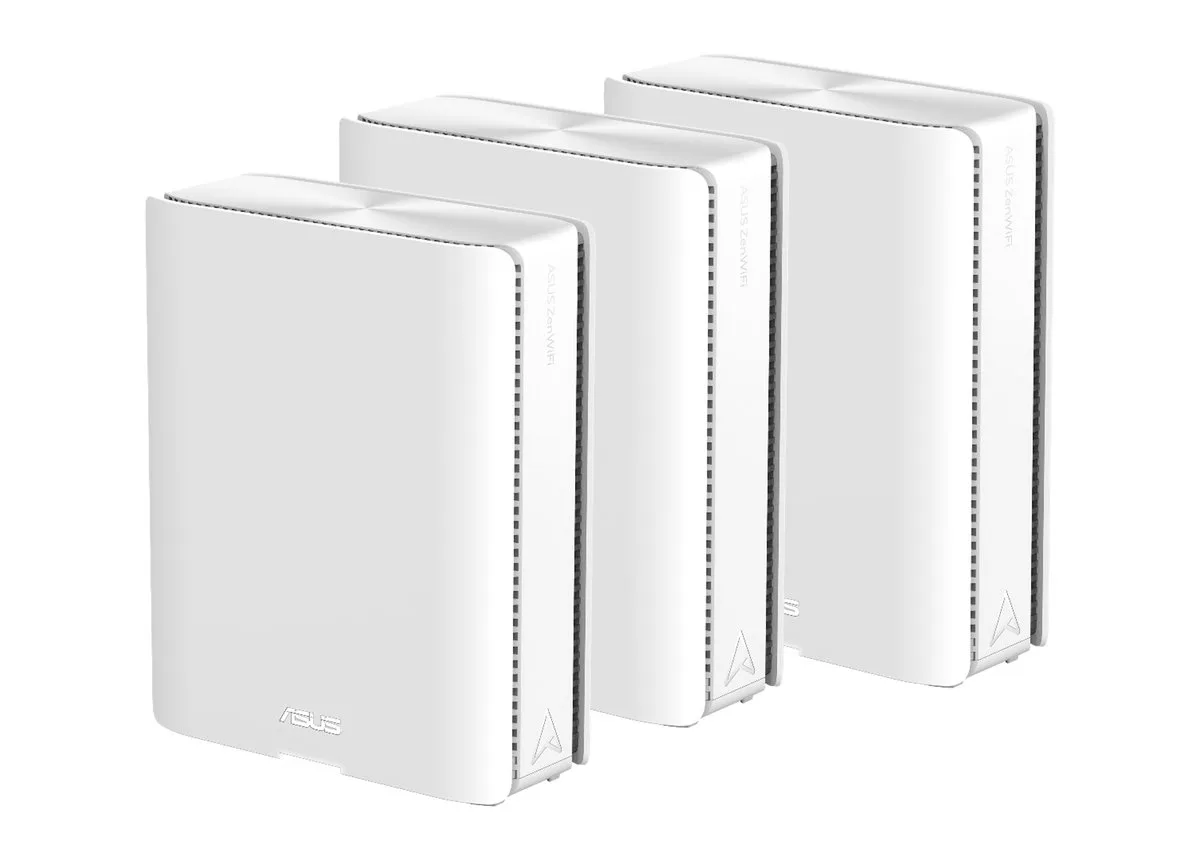 ASUS ZenWiFi BQ16 WiFi 7 Mesh Systeem - 3 Stuks - Bianco