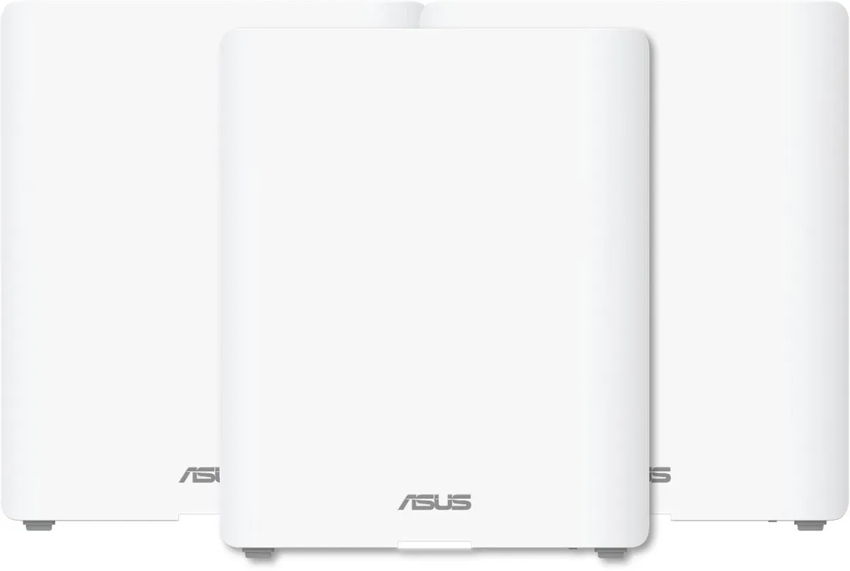ASUS ZenWiFi BQ16 WiFi 7 Mesh Systeem - 3 Stuks - Bianco